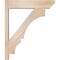 Ekena Millwork Balboa Slat Smooth Outlooker, Douglas Fir, 5 1/2"W x 22"D x 26"H OUT06X22X26BOA06SDF - alternate 2